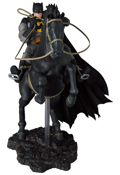 MEDICOM Mafex Batman & Horse (The Dark Knight Returns) 1/12th Scale Action Figure NO.205