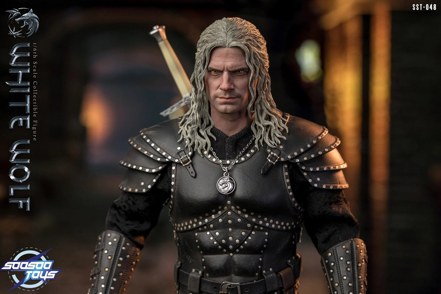 SOOSOO TOYS The Witcher White Wolf Henry Cavill 1/6th Scale Action Figure SST048