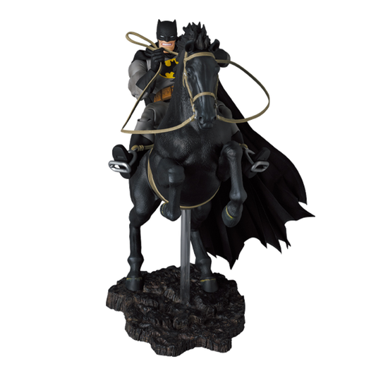 MEDICOM Mafex Batman & Horse (The Dark Knight Returns) 1/12th Scale Action Figure NO.205