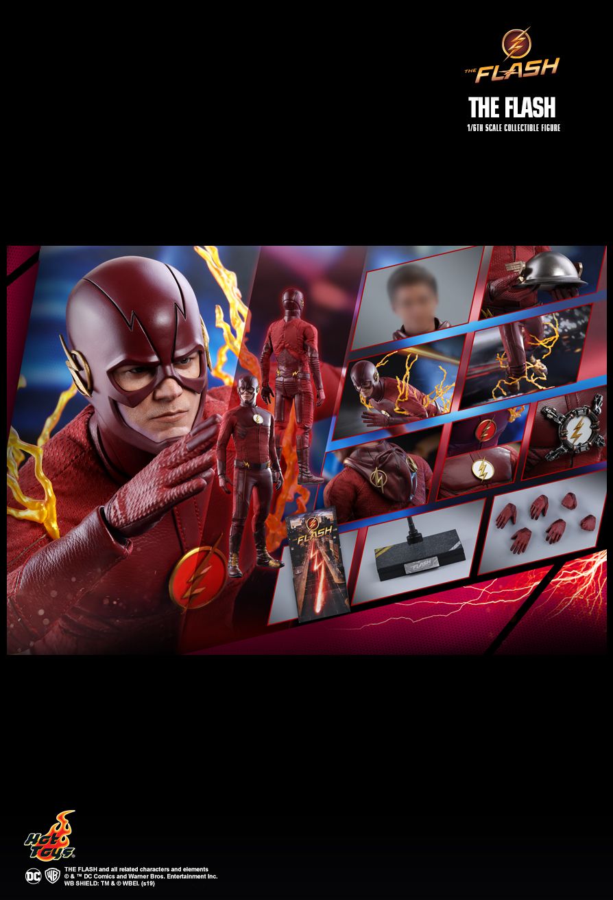 HOT TOYS The Flash Tv Series Grant Gustin 1/6th Scale Action Figure TMS009